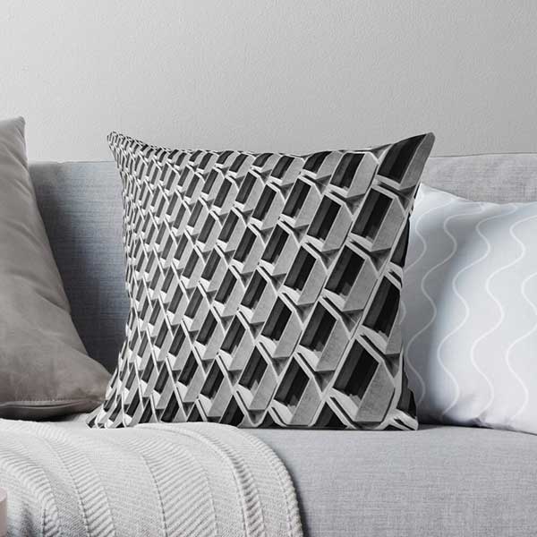 Transamerica Pyrimid Abstract Pillow