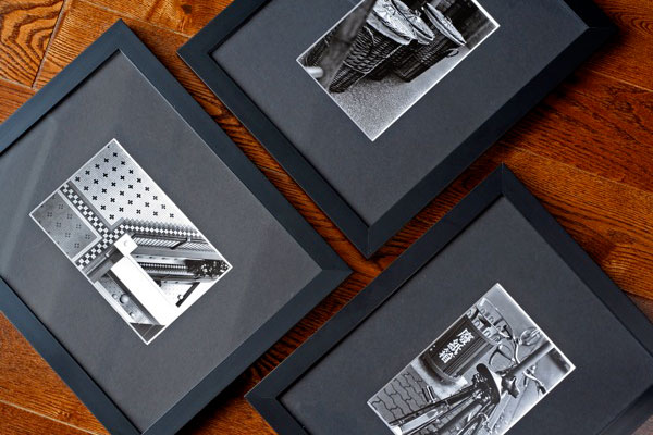 Hand-printed Silver Gelatin Photographs by Caprina Valentine for the Black and White Show at Coast Collective Gallery