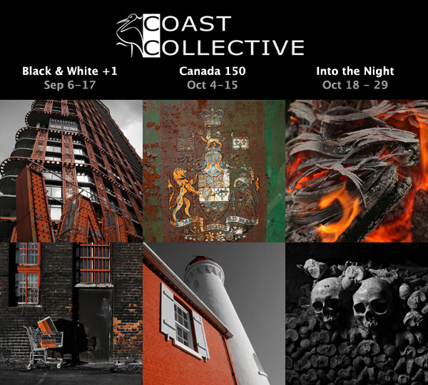 Autumn 2017 Art Shows at Coast Collective Gallery